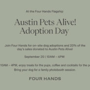 Join us for APA! Adoption Day at Four Hands