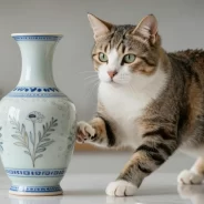 Why Cats Knock Things Off Counters and Shelves